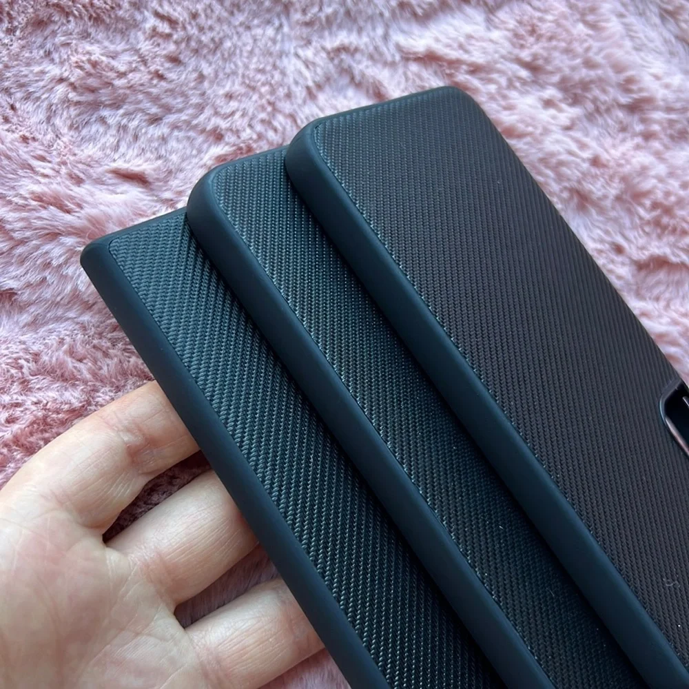 For Samsung Galaxy S22,S22plus,S22 ultra phone case plastic/leather carbon fiber